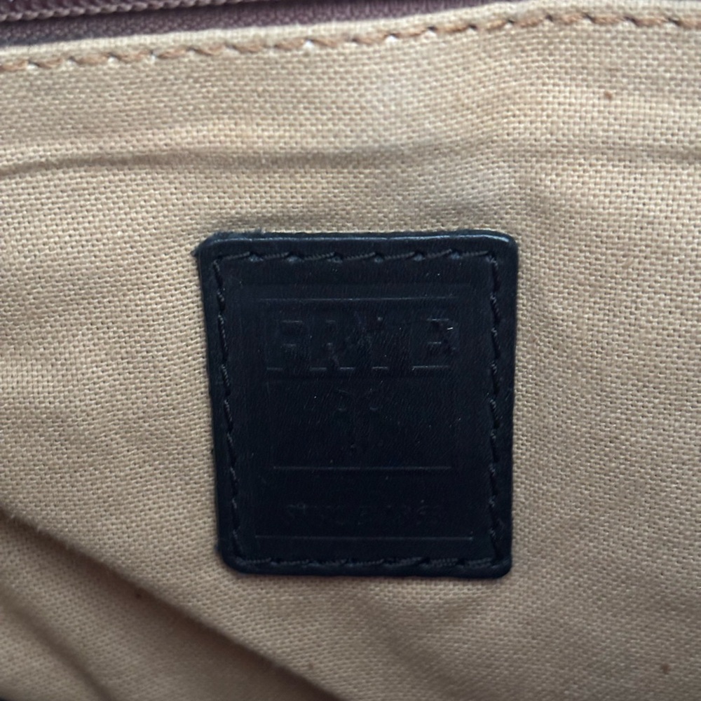 Frye Leather Woven Messenger Bag Mid 2010’s - Picture 5 of 8